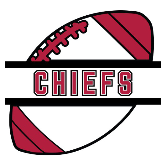 Football Kansas City Chiefs Logo iron on paper